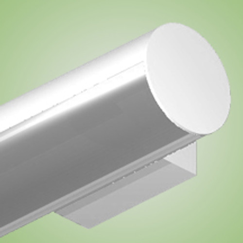 Techlight 1404 Eclipse Series 4" Round Direct Linear Wall Fluorescent