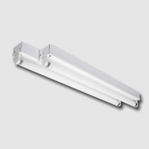 Techlight 1390 Dual Lamp Staggered Fluorescent Strip Light