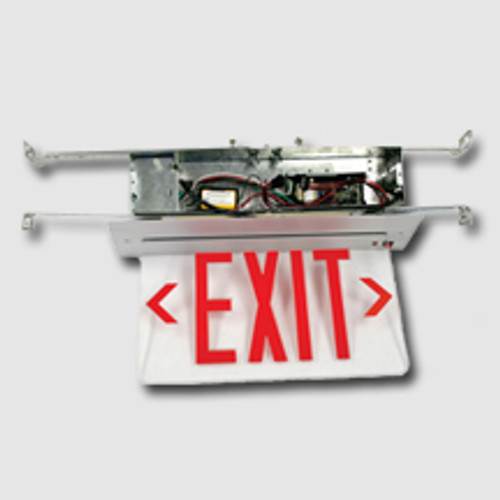 Techlight 146 Recessed Edgelit LED Exit Sign