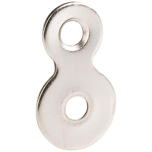 Hardware Resources 103841BN 1-5/16" Figure 8 Drawer Front Connecting Plate - Priced and Sold by the Thousand. Order 1 for 1,000 Pieces