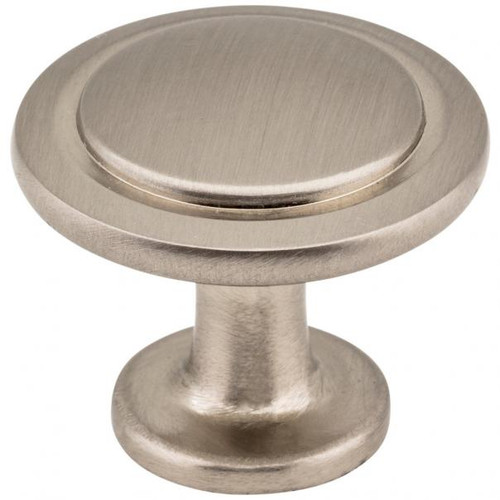 Hardware Resources 3960 1-1/4" Diameter Round Button Gatsby Cabinet Knob