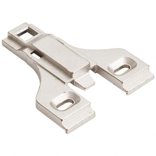 Hardware Resources 400.3713.75 Heavy Duty 0 mm Non-Cam Adj Zinc Die Cast Plate for 125 Degree 500 Series Euro Hinges