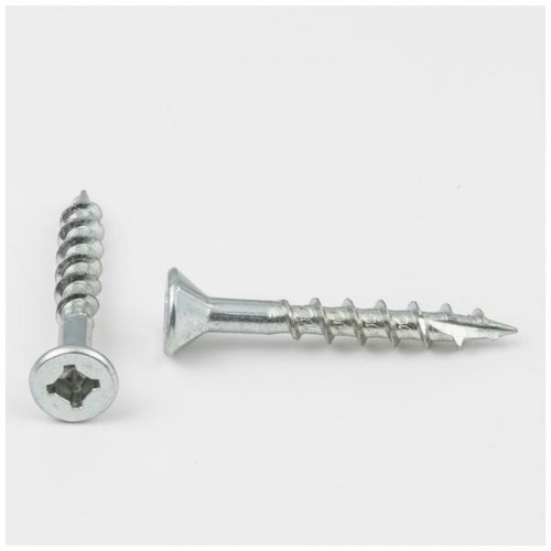 Hardware Resources 8X1140-2 #8 x 1-1/4" Zinc Plated Square/Phillips Drive Type 17 Coarse Thread Flat Head Nib Screw Sold by the Box. Order 2 for a Box of 2,000 Screws