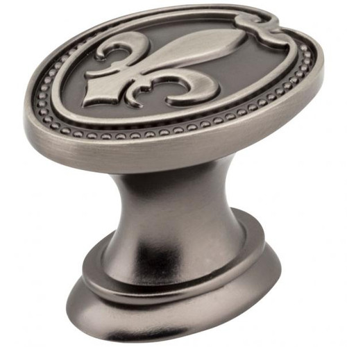 Hardware Resources 959 1-5/16" Overall Length Fleur-de-lis Bienville Cabinet Knob