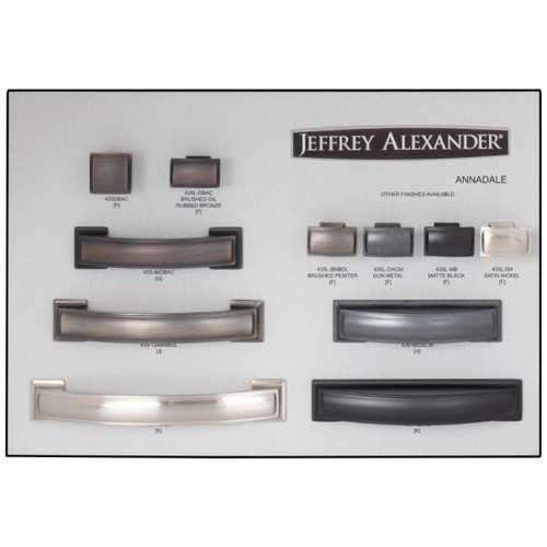 Hardware Resources DB982-GRY Annadale Designer Grey Display Board