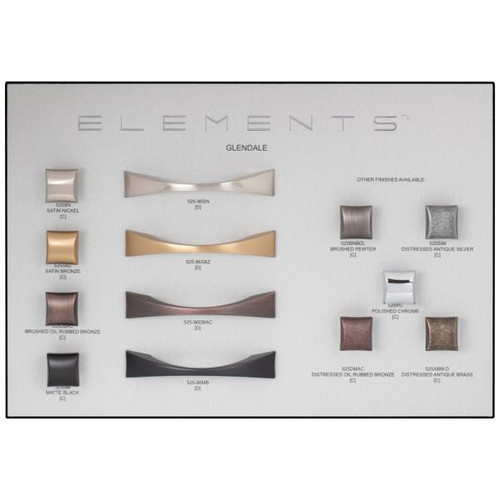Hardware Resources DBE1013-GRY Glendale Designer Grey Display Board