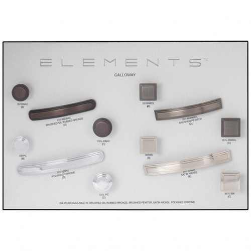 Hardware Resources DBE1026-GRY Calloway Designer Grey Display Board