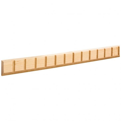 Hardware Resources DEN1 1/2" D x 1-1/4" H Dentil Moulding