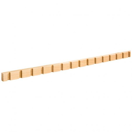 Hardware Resources DEN21 3/8" D x 9/16" H Dentil Moulding