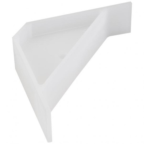 Hardware Resources HR410 2-5/8" x 2-5/8" x 3/4" Plastic Corner Brace - Priced and Sold by the Thousand. Order 1 for 1,000 Pieces