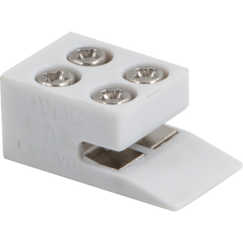 8-10 mm EZ Ramp Connector 100 Pack, White | L-EZV2-100PK-WT | Task Lighting