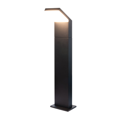 VONN Lighting VOB192208BL 32_ Modern VOB192208BL 100-277V 10-Watt Integrated LED Outdoor Bollard in Matte Black