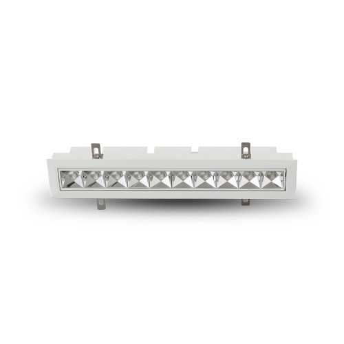 VONN Lighting VMDL000610C024WH RUBIK 10 Light LED Adjustable Recessed Downlight w/Trim VMDL000610C024WH, White