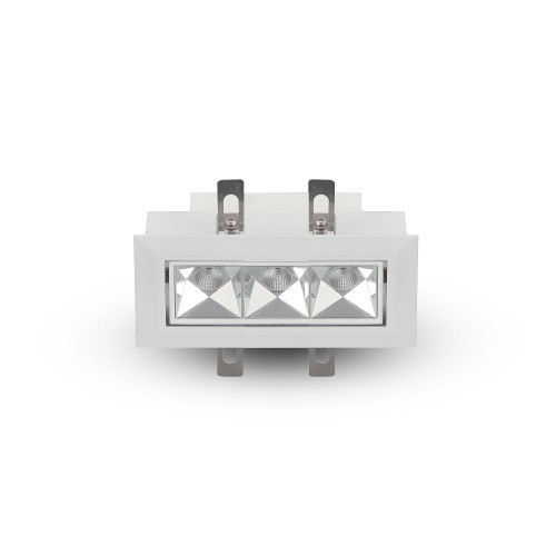 VONN Lighting VMDL000603C009WH RUBIK 3 Light LED Adjustable Recessed Downlight w/Trim VMDL000603C009WH, White