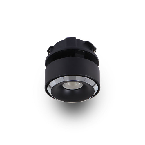 VONN Lighting VMDL000701A020BL ORBIT LED Flush Mounted Adjustable Downlight VMDL000701A020BL, Black