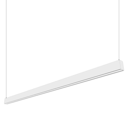 VONN Lighting VSL4D10035KWH Slim VSL4D10035KWH 1.3" 4 FT LED Direct Downlight Suspended /Surface Mount Linear Lighting Fixture, 100-277V, 41W, 3500K, White