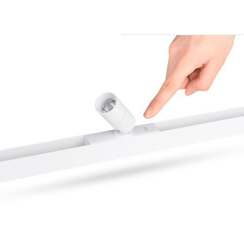 VONN Lighting VNMS3TWH VONN VNMS3TWH LED Spot Light Head with Touch Sensor, in White