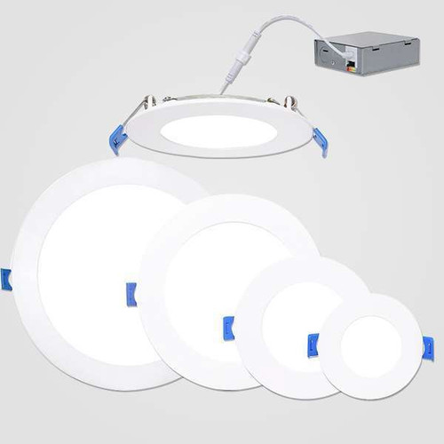 Truly Green Solutions Thintek WR Field Selectable Recessed Mount Round Downlight