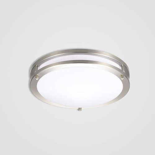 Truly Green Solutions DRSM Double Ring Round Ceiling Mount Fixture