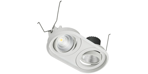 MKS Advanced LED MKS/CSD/2R/27K Round Double Downlight Contemporary Series 9985199810-MKS