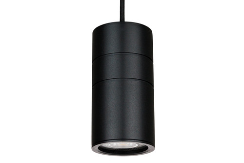 MKS Advanced LED MKS/CP/20W/38D/BK/30K Standard Pendant Cylinder | Black 89401-MKS