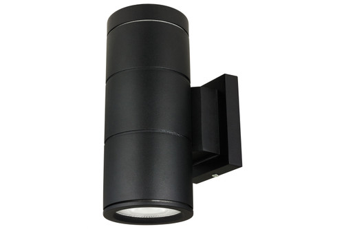 MKS Advanced LED MKS/CW/32W/24D/BK/35K Standard Wall Cylinder | Black Up & Down 89427-MKS