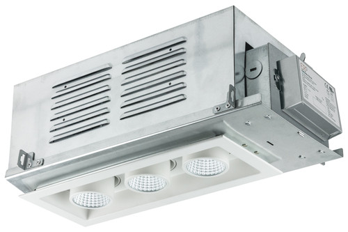 MKS Advanced LED MKS/MDL/3H/TR/WH/27K 3 Head Multi-head Downlight | White Trim 89190-MKS