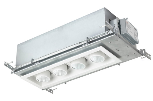 MKS Advanced LED MKS/MDL/4H/TR/WH/27K 4 Head Multi-head Downlight | White Trim 99190-MKS