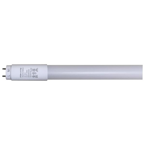 Satco S11762 13 Watt T8 LED; CCT Selectable; Medium bi-pin base; 50000 Hours; Type A/B; Ballast Bypass or Direct Replacement; Single or Double Ended Wiring; Glass with PET coating