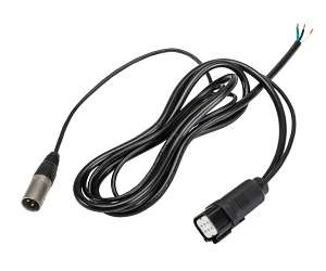 Keystone Technologies 6-ft DMX Input Cord, 3 Wire, 120V-277V | KT-WWLED-DMX-6-WC/XLR | Keystone Technologies at lightingandsupplies.com