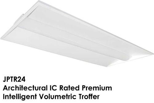 Jademar Lighting JPTR Series ARCHITECTURAL IC RATED PREMIUM INTELLIGENT VOLUMETRIC TROFFER WITH TUNABLE WHITE OPTION 2700K - 6500K Jademar Lighting JPTR Series ARCHITECTURAL IC RATED PREMIUM INTELLIGENT VOLUMETRIC TROFFER WITH TUNABLE WHITE OPTION 2700K - 6500K