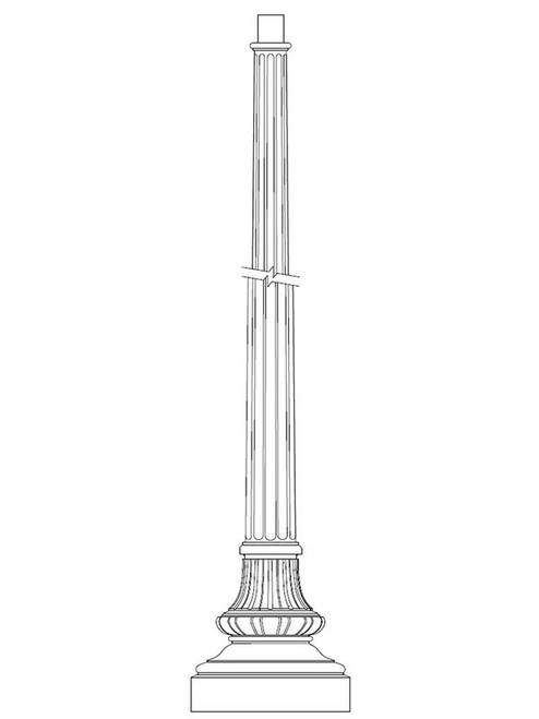 Sentry Electric SAL-W-Cast Shaft Washington, Cast Shaft