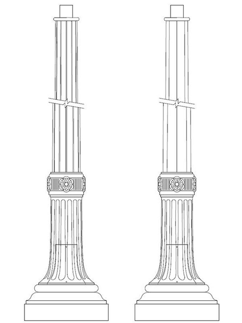 Sentry Electric SCS-NY20 Cast Iron & Steel "NY", 20"