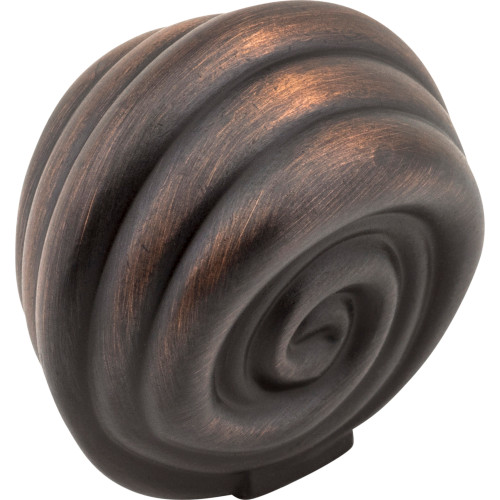 Jeffrey Alexander 415DBAC 1-3/8" Overall Length Brushed Oil Rubbed Bronze Lille Cabinet Knob