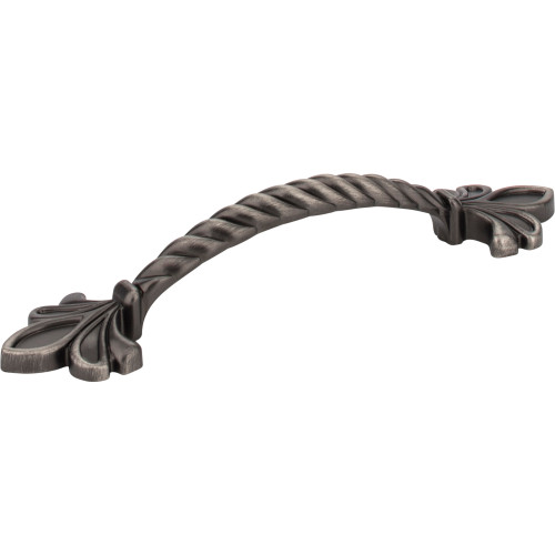 Jeffrey Alexander 925-96BNBDL 96 mm Center-to-Center Brushed Pewter Evangeline Cabinet Pull