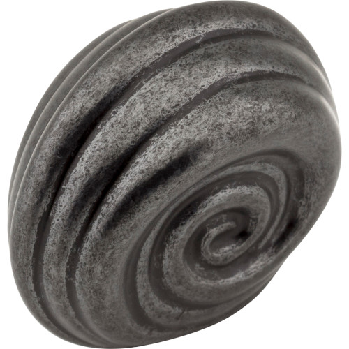 Jeffrey Alexander 415S-DACM 1-1/4" Overall Length Gun Metal Lille Cabinet Knob