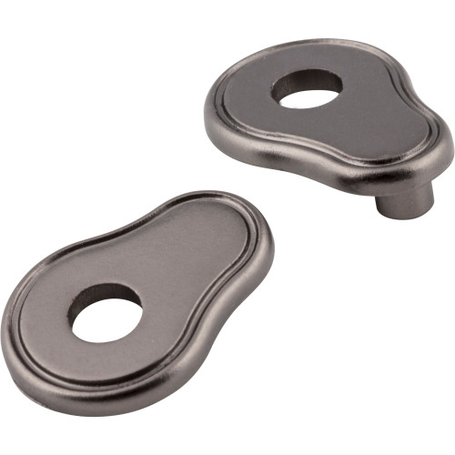 Jeffrey Alexander PE02-BNBDL Brushed Pewter Pull Escutcheons