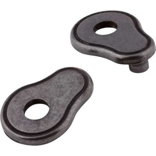 Jeffrey Alexander PE02-DMAC Distressed Oil Rubbed Bronze Pull Escutcheons