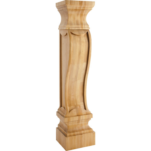 8" W x 7" D x 36" H Cherry German Romanesque Fireplace Corbel | FCORV-CH | Hardware Resources 8" W x 7" D x 36" H Cherry German Romanesque Fireplace Corbel | FCORV-CH | Hardware Resources