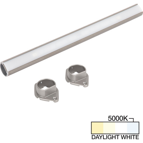 Task Lighting LC9R90-28NDSN50 90" LED Lighted Closet Rod, Satin Nickel 5000K Daylight White Task Lighting LC9R90-28NDSN50 90" LED Lighted Closet Rod, Satin Nickel 5000K Daylight White