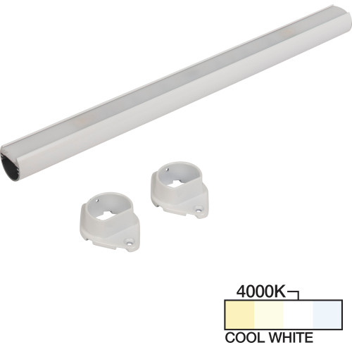 Task Lighting LC9R36-10NDWT40 36" LED Lighted Closet Rod, White 4000K Cool White