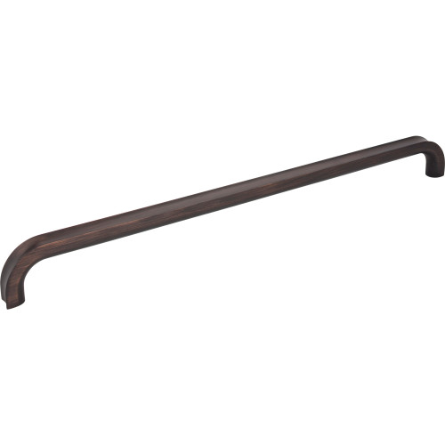 Jeffrey Alexander 667-18DBAC 18" Center-to-Center Brushed Oil Rubbed Bronze Rae Appliance Handle