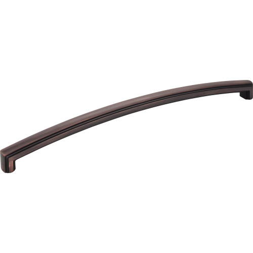 Jeffrey Alexander 519-12DBAC 12" Center-to-Center Brushed Oil Rubbed Bronze Delgado Appliance Handle