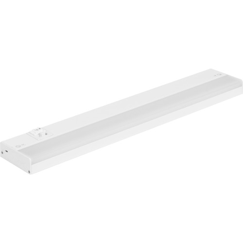 17-7/8" 120-Volt Bar Light, Dimmable and 3-Color Selectable, White | L-BL18-WT-TW | Task Lighting