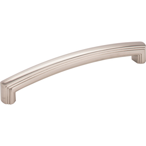 Jeffrey Alexander 519-160SN 160 mm Center-to-Center Satin Nickel Delgado Cabinet Pull