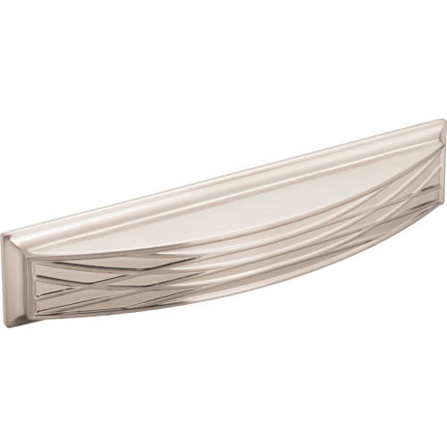 Jeffrey Alexander 536-128SN 128 mm Center-to-Center Satin Nickel Square Geometric Pattern Aberdeen Cabinet Cup Pull Jeffrey Alexander 536-128SN 128 mm Center-to-Center Satin Nickel Square Geometric Pattern Aberdeen Cabinet Cup Pull