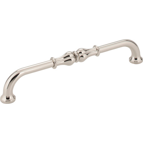 Jeffrey Alexander 818-160NI 160 mm Center-to-Center Polished Nickel Bella Cabinet Pull