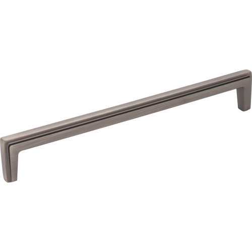 Jeffrey Alexander 259-192BNBDL 192 mm Center-to-Center Brushed Pewter Lexa Cabinet Pull