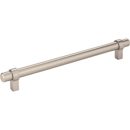 Jeffrey Alexander 5192SN 192 mm Center-to-Center Satin Nickel Key Grande Cabinet Bar Pull