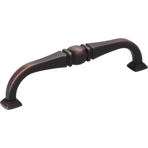 Jeffrey Alexander 188-128DBAC 128 mm Center-to-Center Brushed Oil Rubbed Bronze Katharine Cabinet Pull